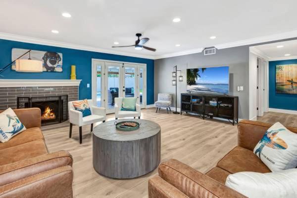 Huntington Beach, Ac, Pool, Hot Tub, Detached Office, Close To Beach, Outside Entertaining Area Bagian luar foto